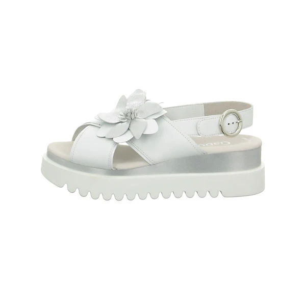 Gabor Sandalen/Sandaletten Weiß - Weiß 4 Gabor Sandalen/Sandaletten Weiß - Weiß – Bild 2