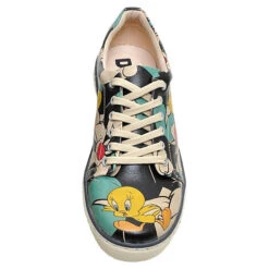 DOGO Sneaker Catch Me If You Can Tweety Sneakers Low - Mehrfarbig -Schuh Verkauf Geschäft 10991657 05
