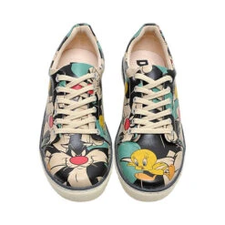 DOGO Sneaker Catch Me If You Can Tweety Sneakers Low - Mehrfarbig -Schuh Verkauf Geschäft 10991657 06