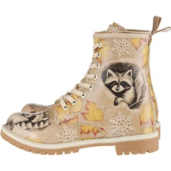 Boots - Raccoon Schnürstiefel - Bunt -Schuh Verkauf Geschäft 11887179 03
