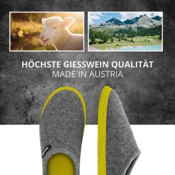 Giesswein Woolpops Hüttenschuhe -Schuh Verkauf Geschäft 16919345 03