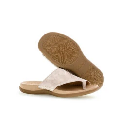 Gabor Zehentrenner Effektleder Rosa Klassische Sandalen - Rosa -Schuh Verkauf Geschäft 19325773 05