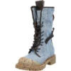A.S.98 Schnürstiefel Schnürstiefel - Blue Denim -Schuh Verkauf Geschäft 28786432 01